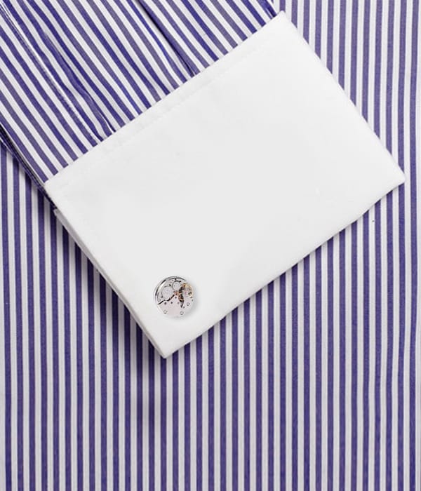 YouBella Jewellery Valentine Gifts for Men Latest Stylish Time Machine Formal Cuff Links Cufflinks Set for Men
